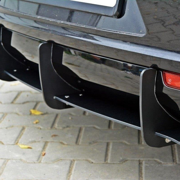 Bakre Diffuser & Bakre Sidosplitters för Volkswagen Scirocco R