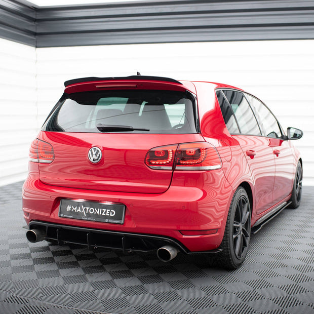 Rear Valance & Bakre Sidosplitters för Volkswagen Golf Mk6 GTI / 35TH