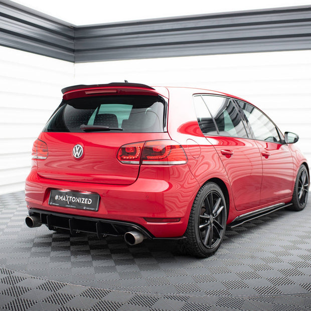 Rear Valance & Bakre Sidosplitters för Volkswagen Golf Mk6 GTI / 35TH