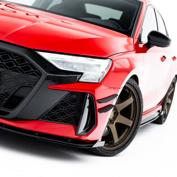 Front Flaps för Audi RS3 Sportback 8Y Facelift
