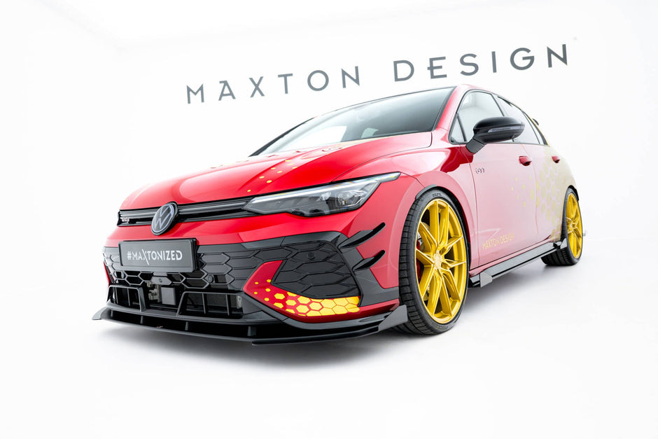 Front Flaps för Volkswagen Golf GTI Clubsport Mk8 Facelift