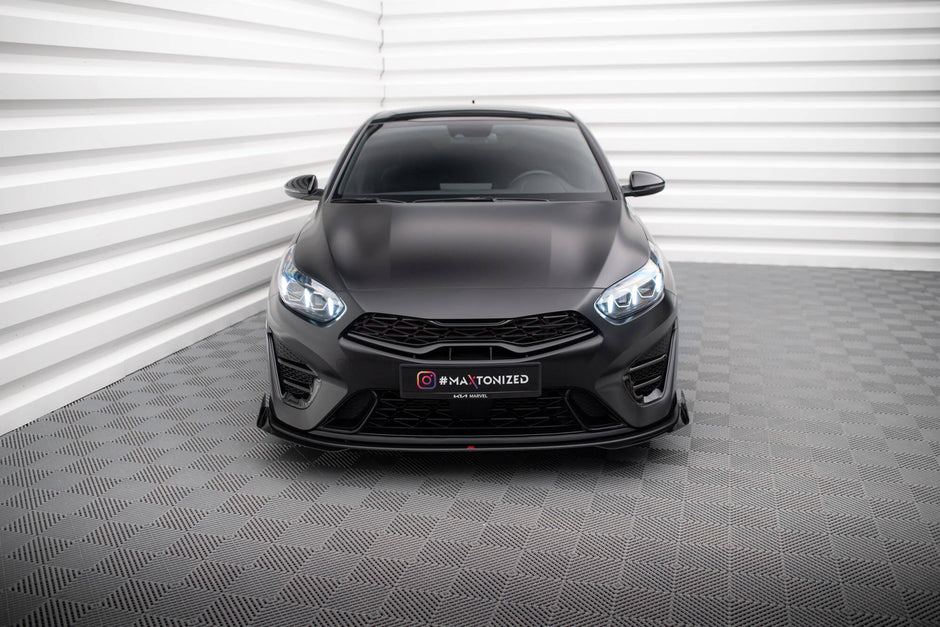 Front Flaps för Kia Proceed GT Mk3 Facelift / Ceed GT / GT - Line Mk1 Facelift