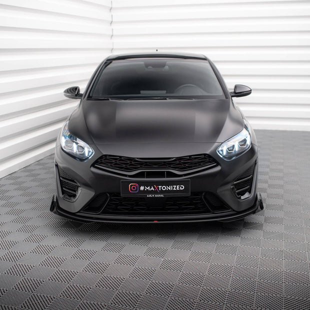 Front Flaps för Kia Proceed GT Mk3 Facelift / Ceed GT / GT - Line Mk1 Facelift