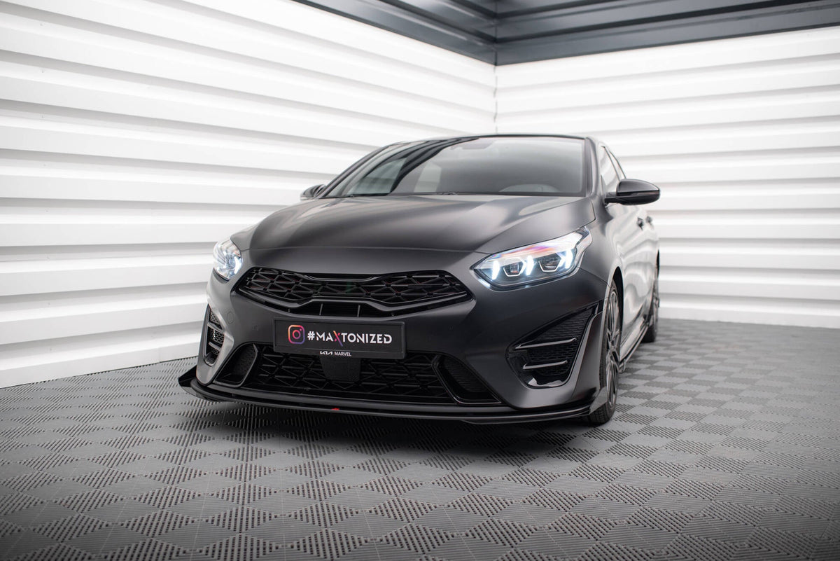 Front Flaps för Kia Proceed GT Mk3 Facelift / Ceed GT / GT - Line Mk1 Facelift