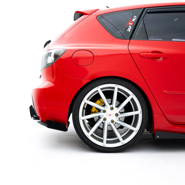 Rear Side Flaps för Mazda 3 MPS Mk1 EU Version