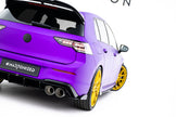 Rear Side Flaps V.2 för Volkswagen Golf R Hatchback Mk8 / Mk8 Facelift