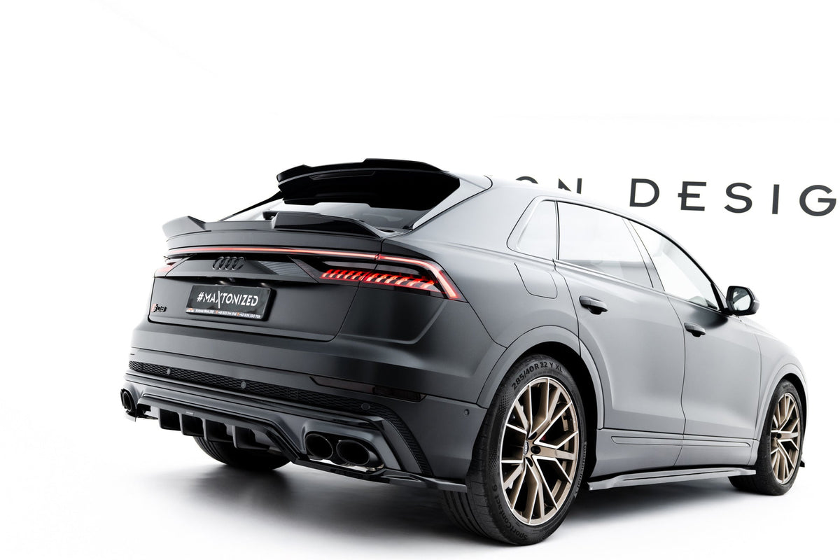 Upper Spoilerläpp för Audi Q8 S-line / SQ8 Mk1 Facelift