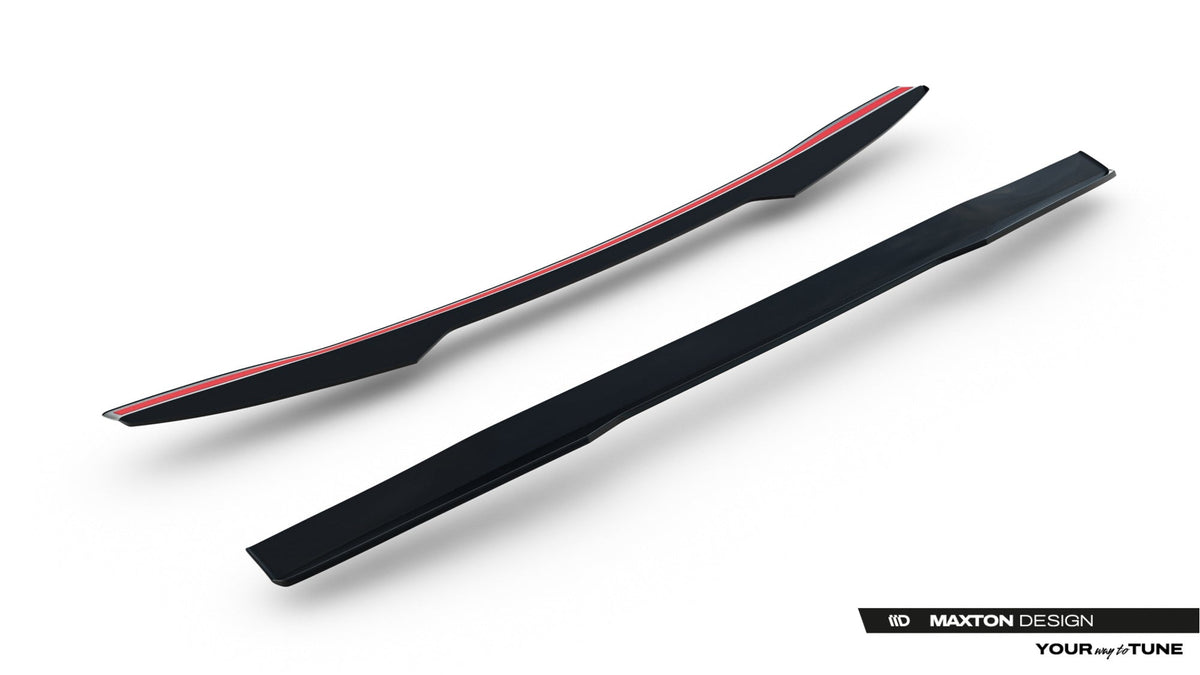 Upper Spoilerläpp för Subaru WRX STI Mk2
