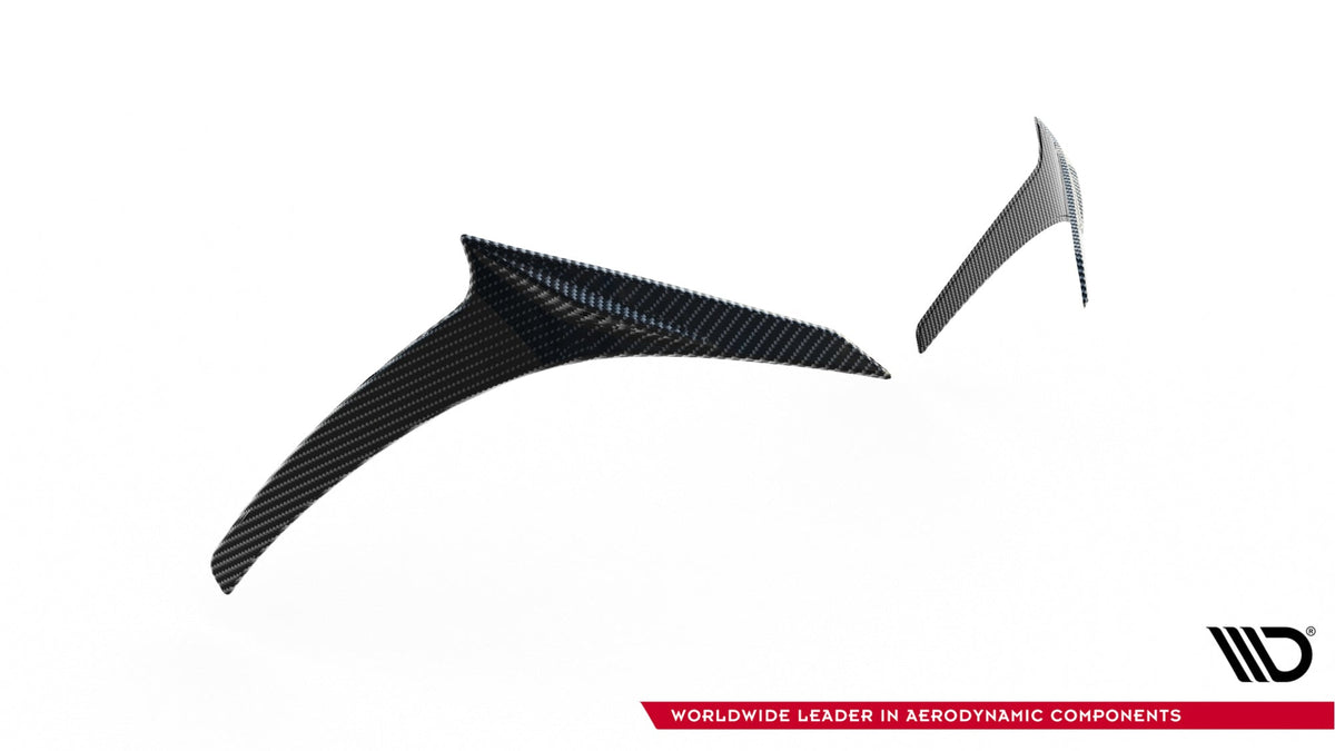 Prepreg Främre Stötfångare Carbon Canards för Mercedes-AMG GT 63 / 55 / 63 S E Performance C192