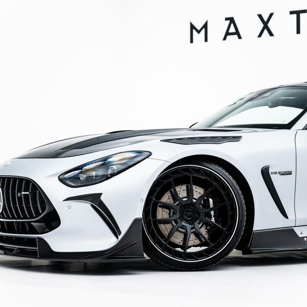 Prepreg Främre Stötfångare Carbon Canards för Mercedes-AMG GT 63 / 55 / 63 S E Performance C192