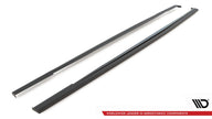 Prepreg Carbon Fiber Sidokjolar för Audi RS7 C8