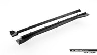 Prepreg Carbon Fiber Sidokjolar för Audi RSQ8 Mk1 Facelift