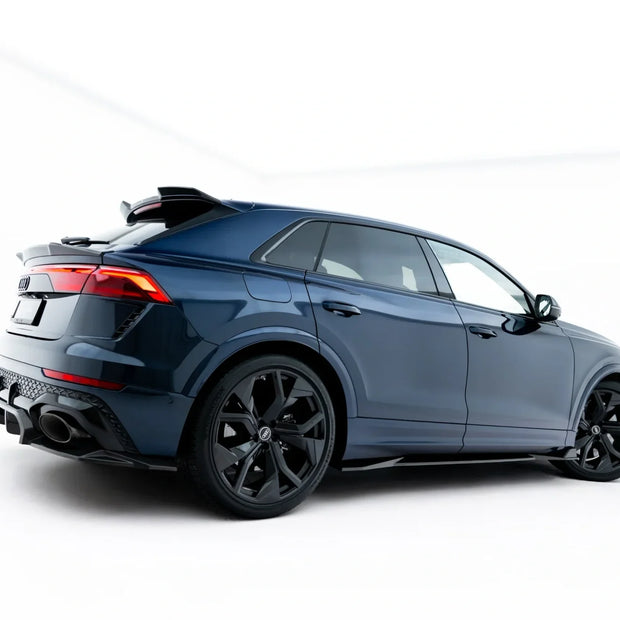Prepreg Carbon Fiber Sidokjolar för Audi RSQ8 Mk1 Facelift
