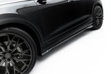 Prepreg Carbon Fiber Sidokjolar för Audi SQ8 / Q8 S-Line Mk1 Facelift
