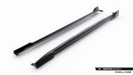 Prepreg Carbon Fiber Sidokjolar för BMW X5 M-Pack G05
