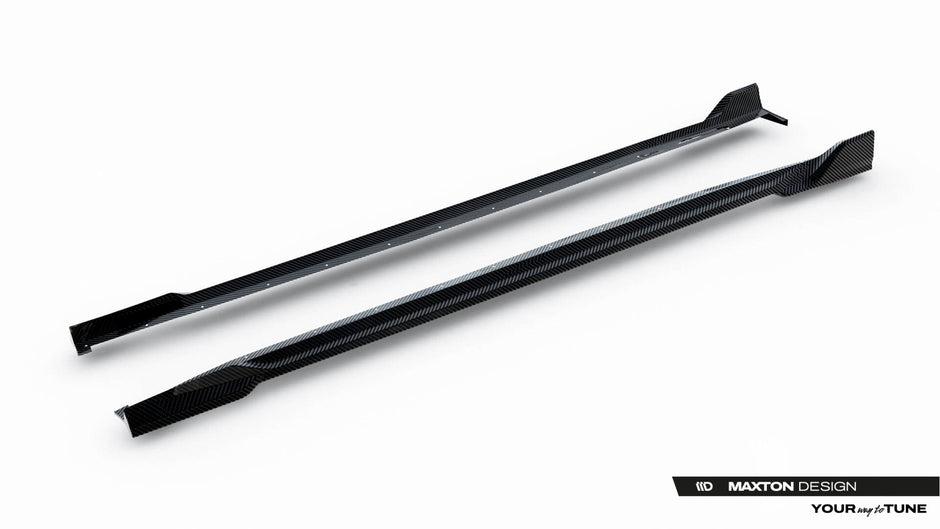 Prepreg Carbon Fiber Sidokjolar för BMW X5 M-Pack G05