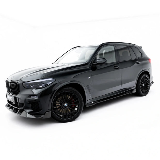 Prepreg Carbon Fiber Sidokjolar för BMW X5 M-Pack G05