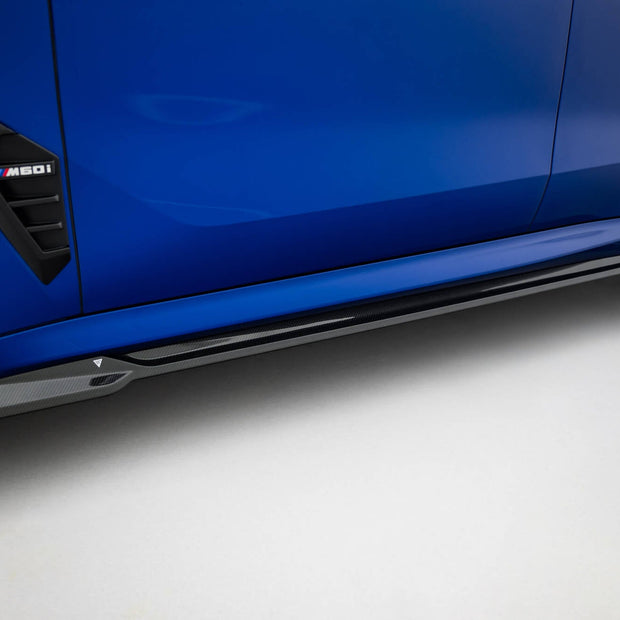 Prepreg Carbon Fiber Sidokjolar för BMW X5 M-Pack G05 Facelift