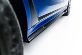 Prepreg Carbon Fiber Sidokjolar för BMW X7 M-Pack G07
