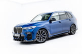 Prepreg Carbon Fiber Sidokjolar för BMW X7 M-Pack G07