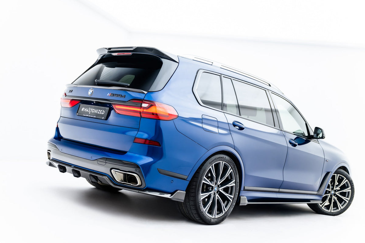 Prepreg Carbon Fiber Sidokjolar för BMW X7 M-Pack G07