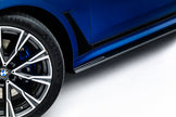 Prepreg Carbon Fiber Sidokjolar för BMW X7 M-Pack G07