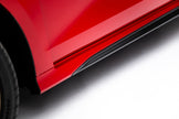 Prepreg Carbon Fiber Sidokjolar V.2 för Audi RS3 Sedan 8Y Facelift