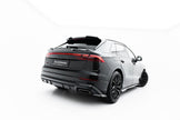 Prepreg Carbon Fiber Bakre Sidosplitters för Audi Q8 S-Line Mk1 Facelift