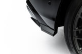 Prepreg Carbon Fiber Bakre Sidosplitters för Audi Q8 S-Line Mk1 Facelift