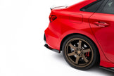 Prepreg Carbon Fiber Bakre Sidosplitters för Audi RS3 Sedan 8Y Facelift