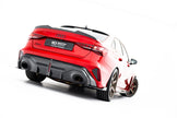 Prepreg Carbon Fiber Bakre Sidosplitters för Audi RS3 Sedan 8Y Facelift