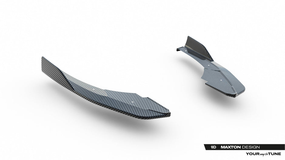 Prepreg Carbon Fiber Bakre Sidosplitters för Audi RS3 Sedan 8Y Facelift