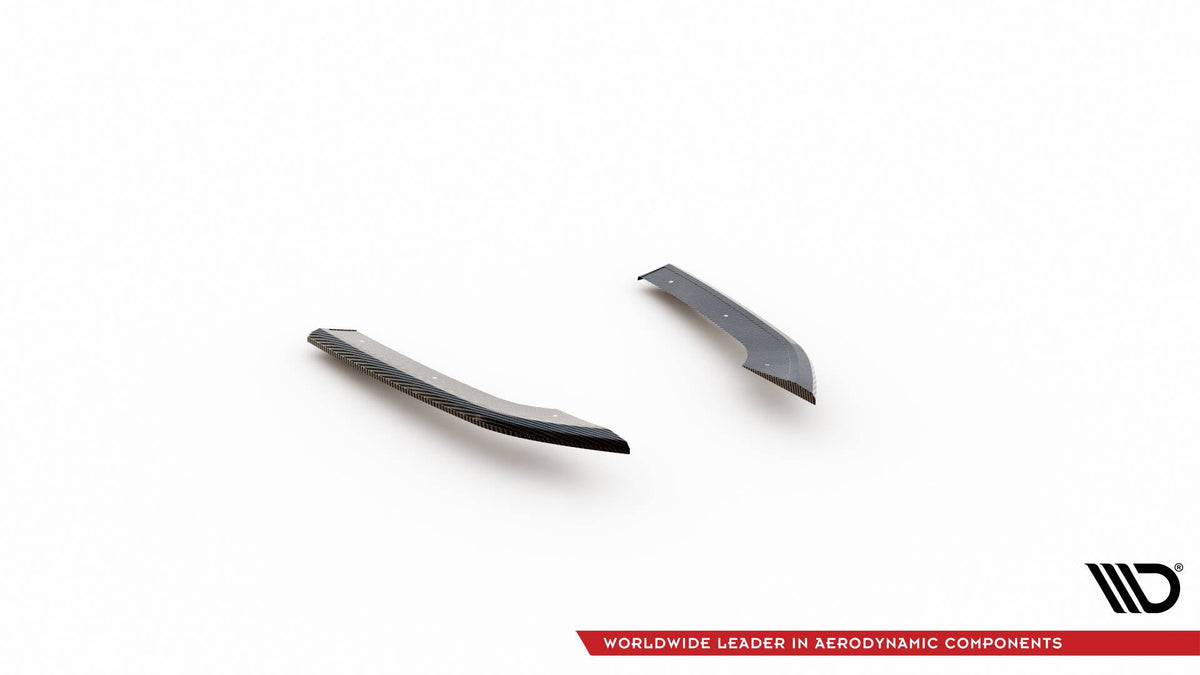 Prepreg Carbon Fiber Bakre Sidosplitters för Audi RS3 Sportback 8Y