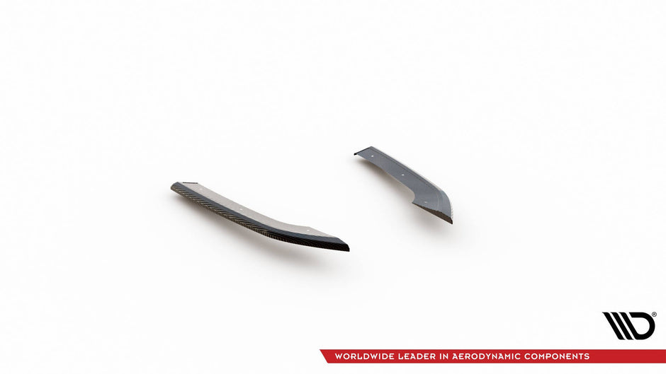 Prepreg Carbon Fiber Bakre Sidosplitters för Audi RS3 Sportback 8Y
