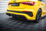 Prepreg Carbon Fiber Bakre Sidosplitters för Audi RS3 Sportback 8Y