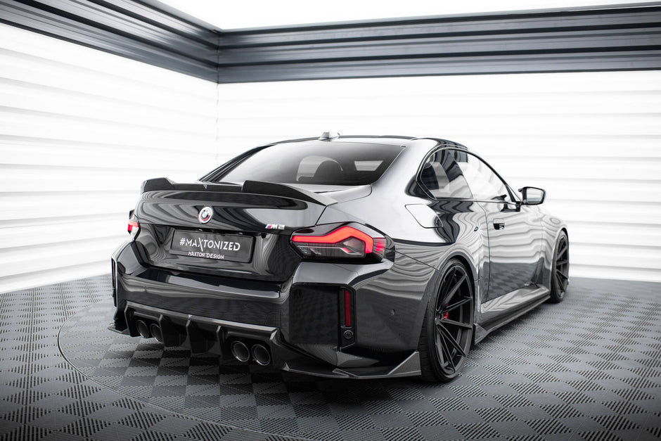 Prepreg Carbon Fiber Bakre Sidosplitters för BMW M2 G87