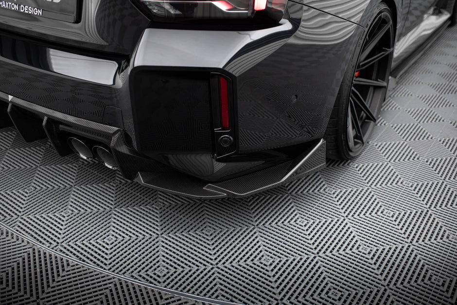 Prepreg Carbon Fiber Bakre Sidosplitters för BMW M2 G87