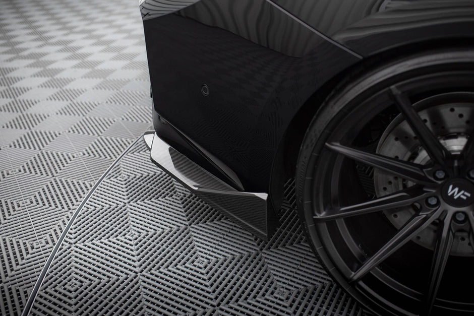 Prepreg Carbon Fiber Bakre Sidosplitters för BMW M2 G87