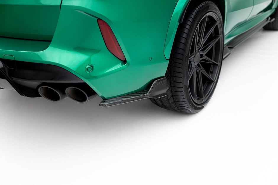 Prepreg Carbon Fiber Bakre Sidosplitters för BMW X5 M F95 Facelift