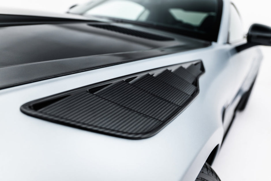 Prepreg Carbon Front Fender Side Vents för Mercedes-AMG GT 63 / 55 / 63 S E Performance C192