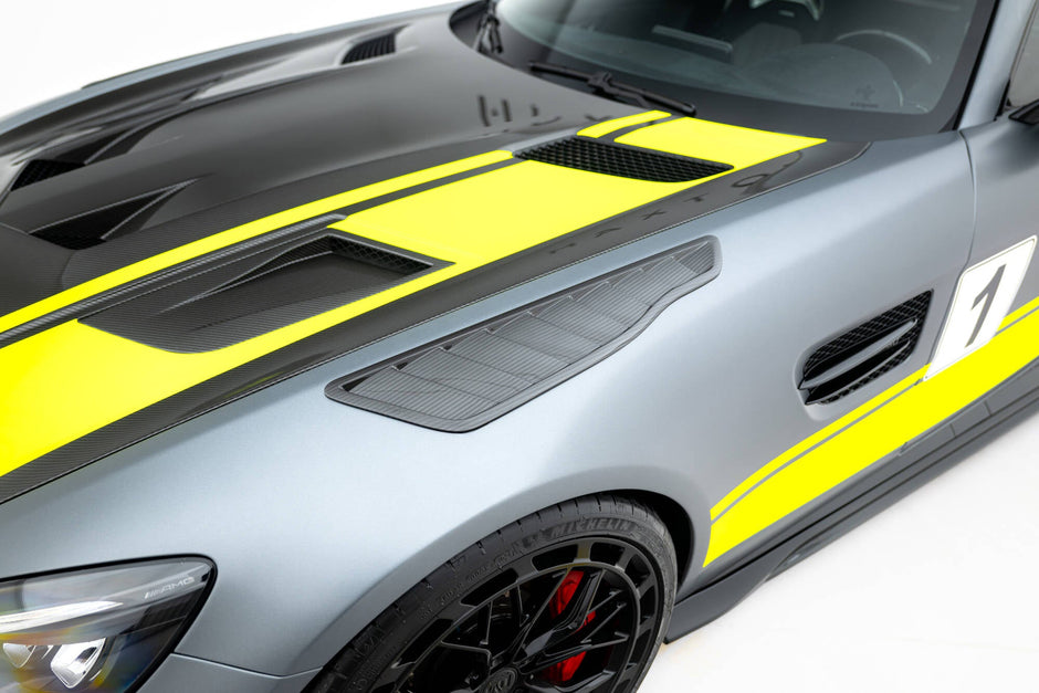 Prepreg Carbon Front Fender Side Vents för Mercedes-AMG GT C C190 Facelift