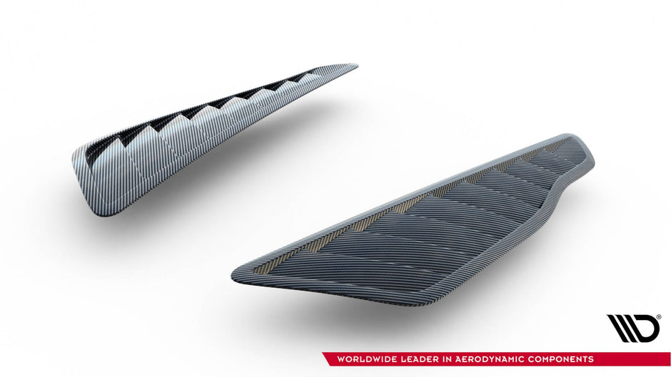 Prepreg Carbon Front Fender Side Vents för Mercedes-AMG GT C C190 Facelift