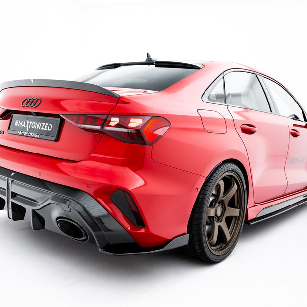 Prepreg Carbon Fiber Bakre Diffuser för Audi RS3 Sedan 8Y Facelift