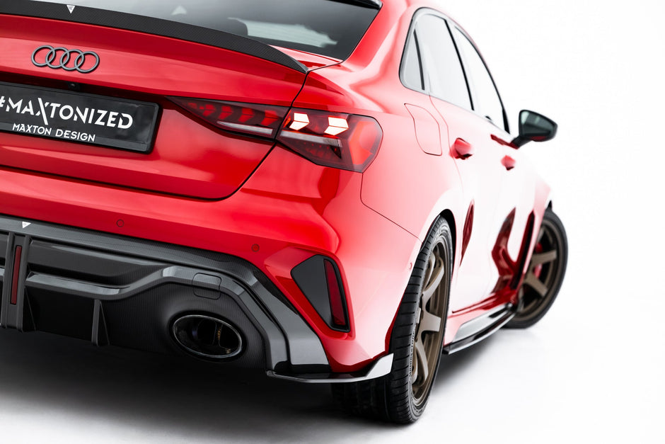 Prepreg Carbon Fiber Bakre Diffuser för Audi RS3 Sedan 8Y Facelift