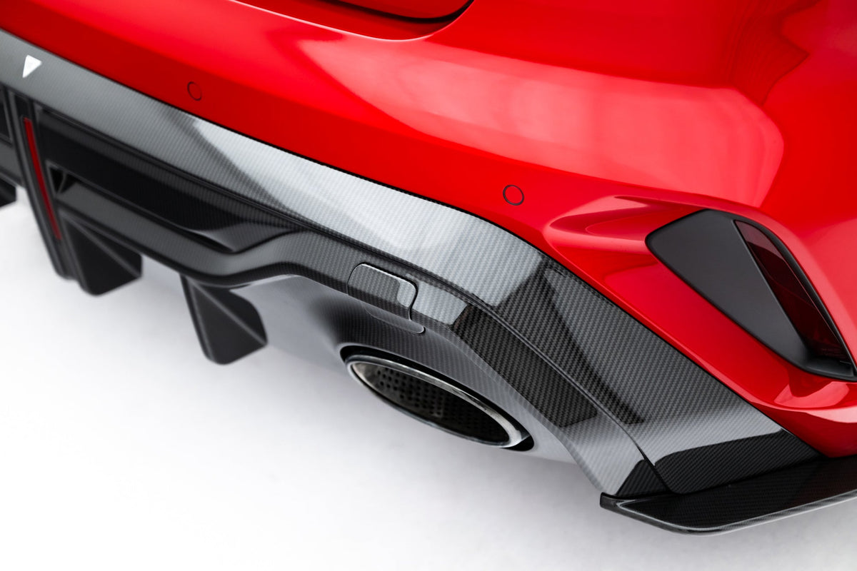 Prepreg Carbon Fiber Bakre Diffuser för Audi RS3 Sedan 8Y Facelift