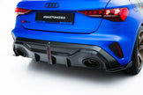 Prepreg Carbon Fiber Bakre Diffuser för Audi RS3 Sportback 8Y Facelift