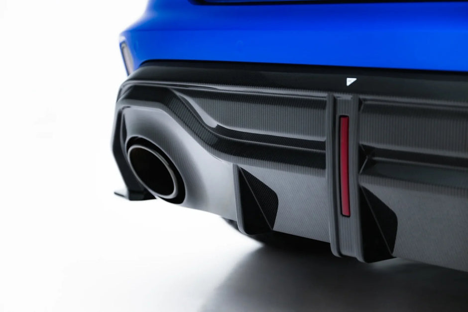 Prepreg Carbon Fiber Bakre Diffuser för Audi RS3 Sportback 8Y Facelift