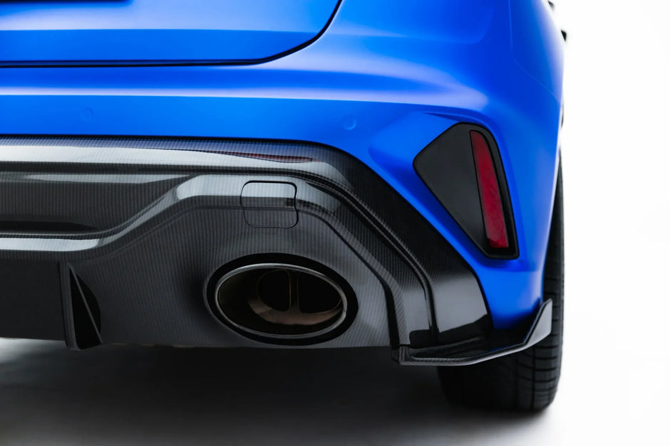 Prepreg Carbon Fiber Bakre Diffuser för Audi RS3 Sportback 8Y Facelift