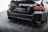 Prepreg Carbon Fiber Bakre Diffuser för BMW M2 G87
