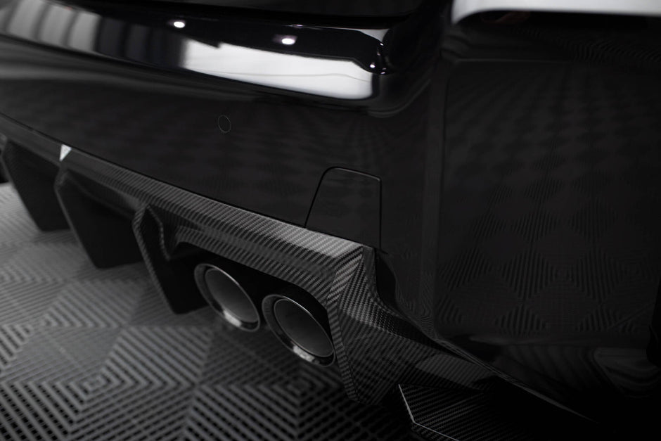 Prepreg Carbon Fiber Bakre Diffuser för BMW M2 G87